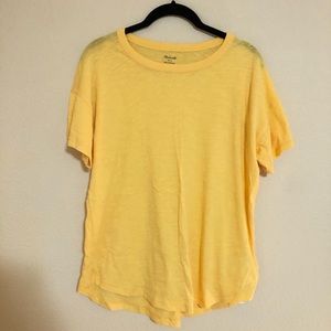 Madewell Yellow T